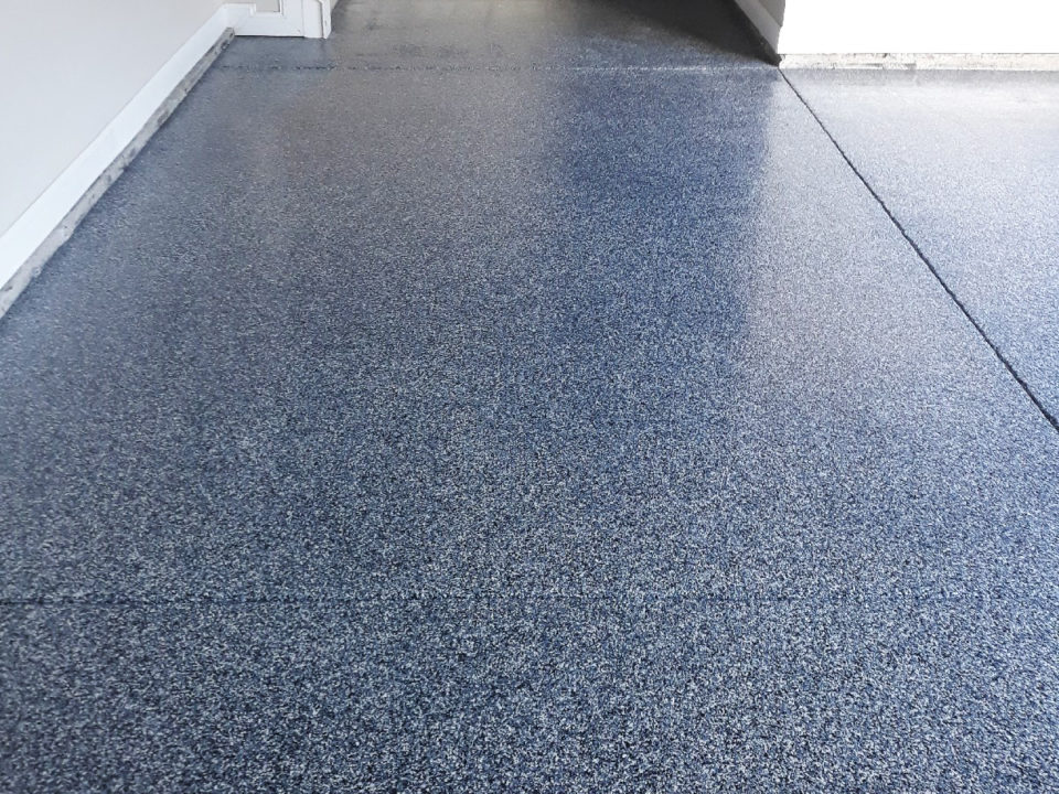 Vinyl Chip Garage Epoxy
