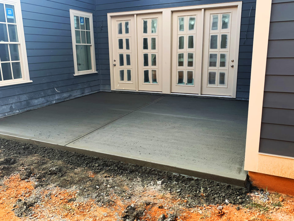 Concrete Patio