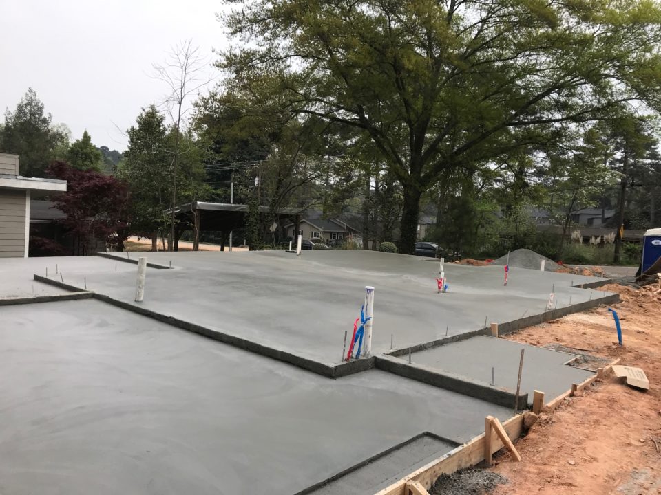 Concrete Foundation Slab