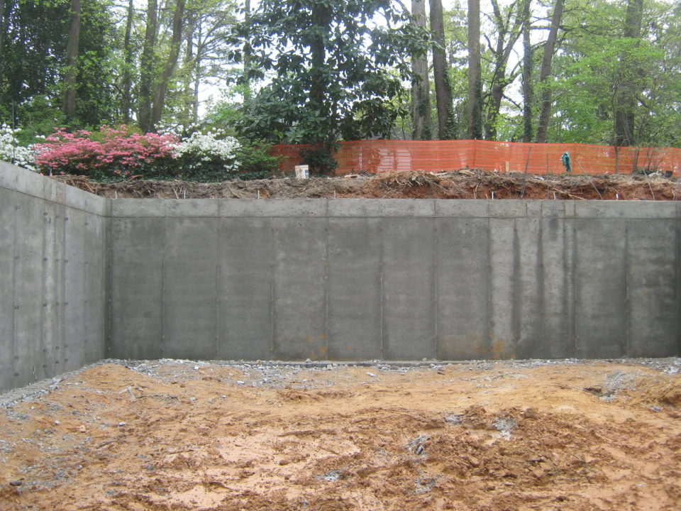 Concrete Foundation Walls